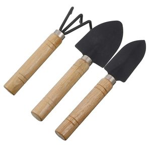 بیلچه و چنگک باغبانی مدل oxin مجموعه 3 عددی